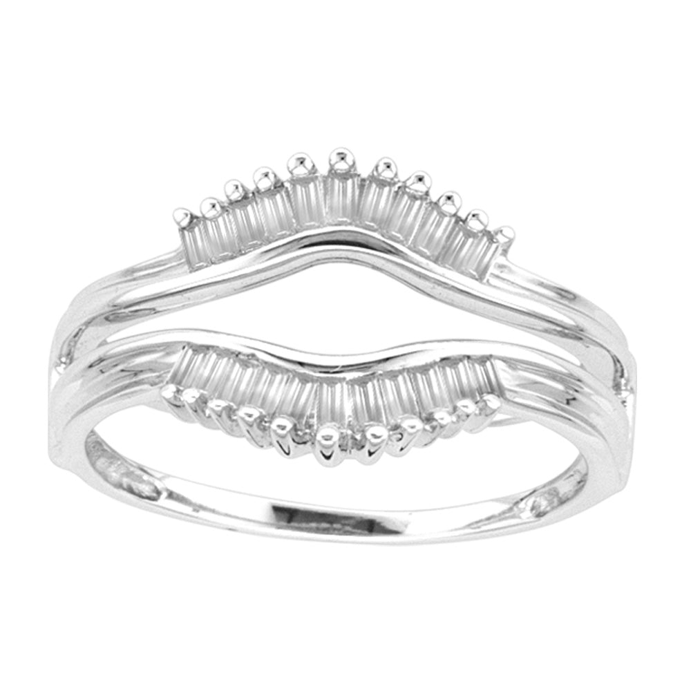 14K 0.27CT Diamond Guard