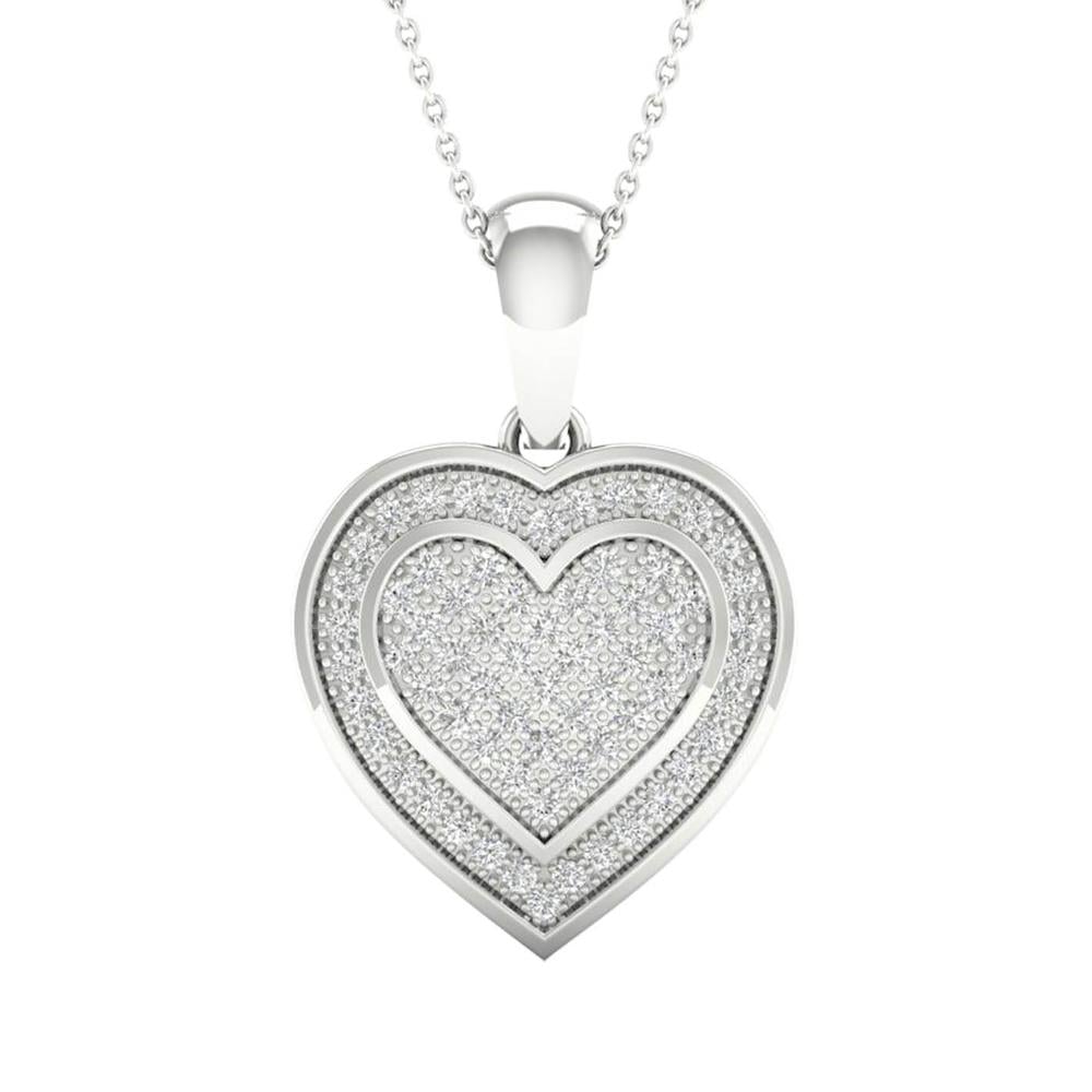 10K 0.20CT Diamond Pendant
