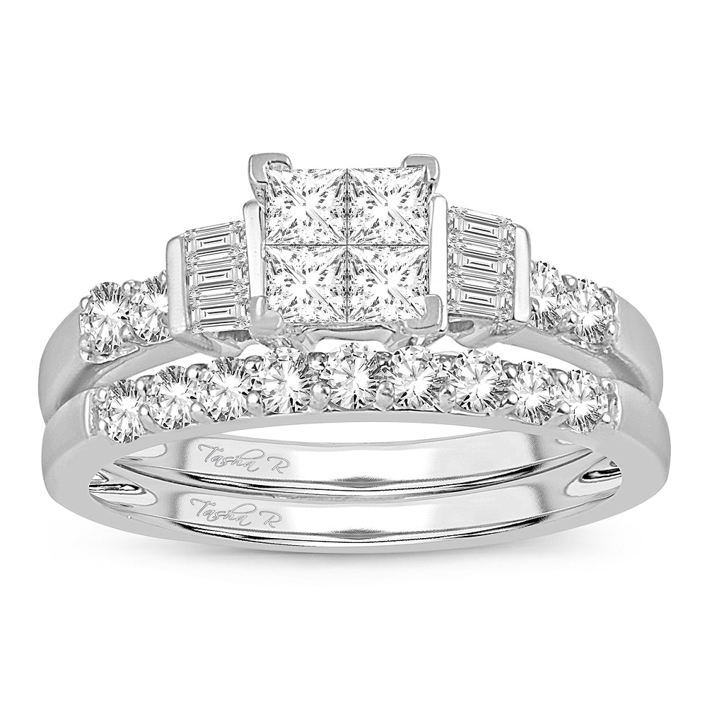 14K 3.00CT Diamond Bridal Ring