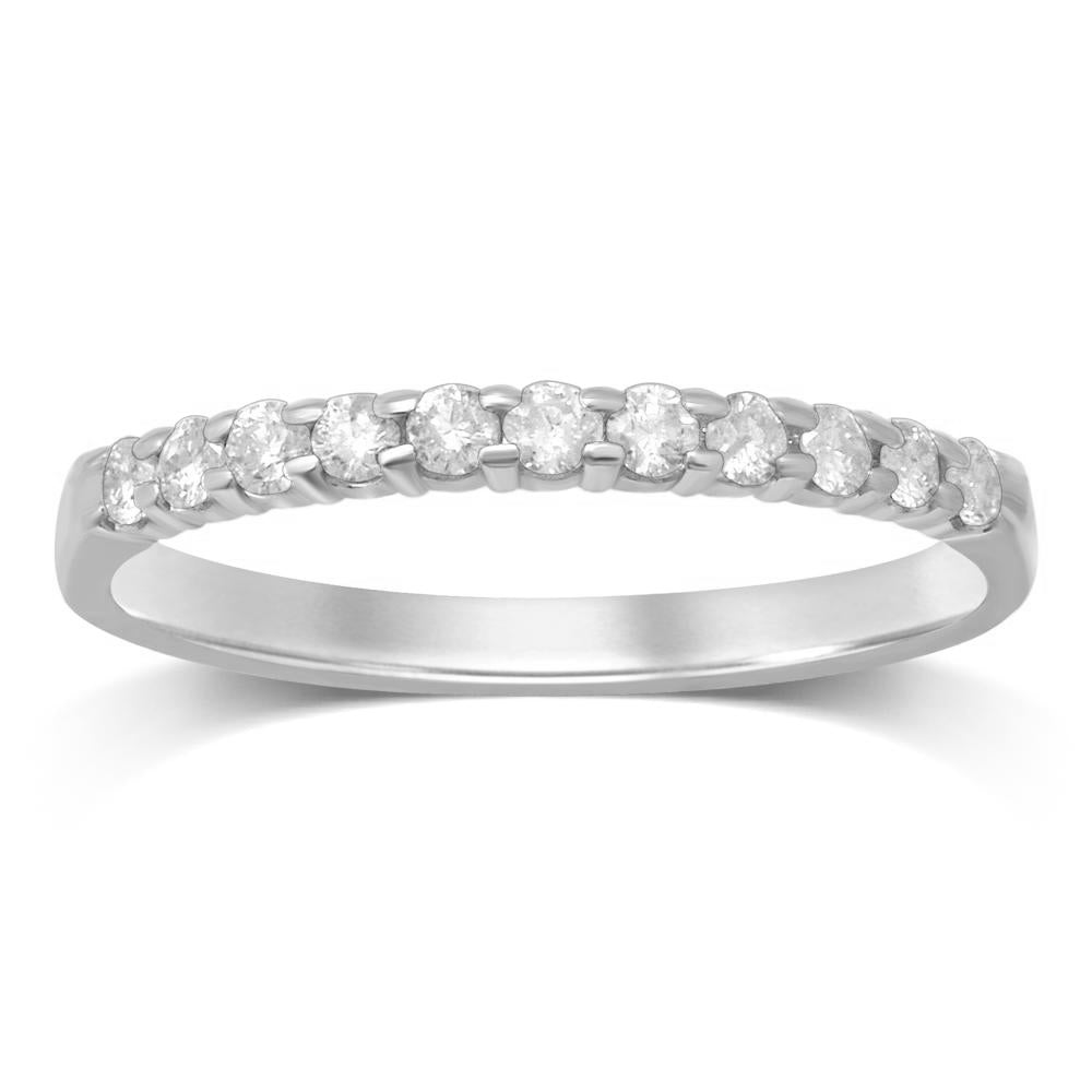 14K 0.25CT Diamond Ladies Band