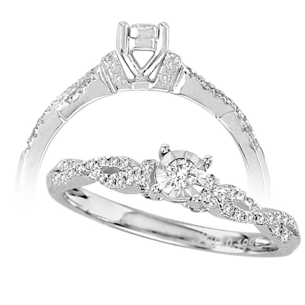 14K 0.20CT Diamond Ring