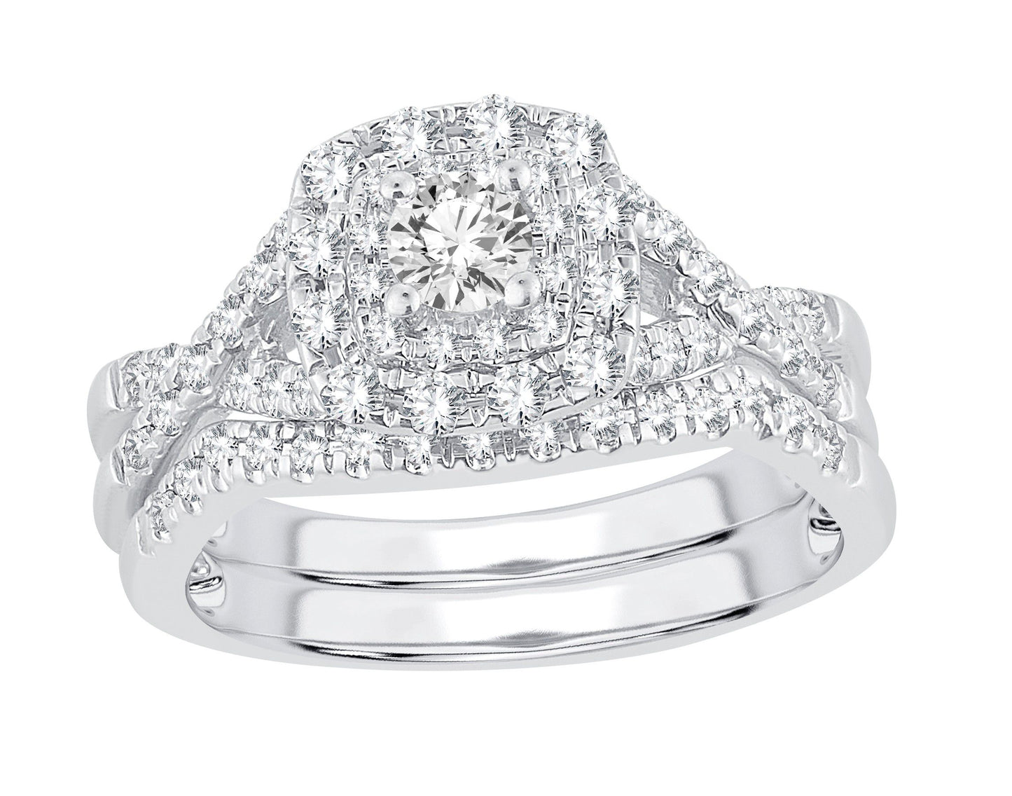 14K 0.50CT Bridal Set