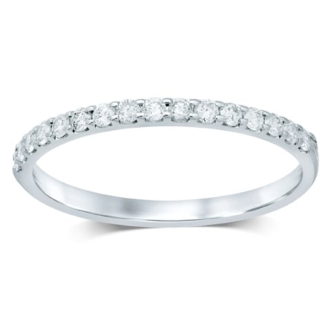 14K 0.25CT Diamond Band