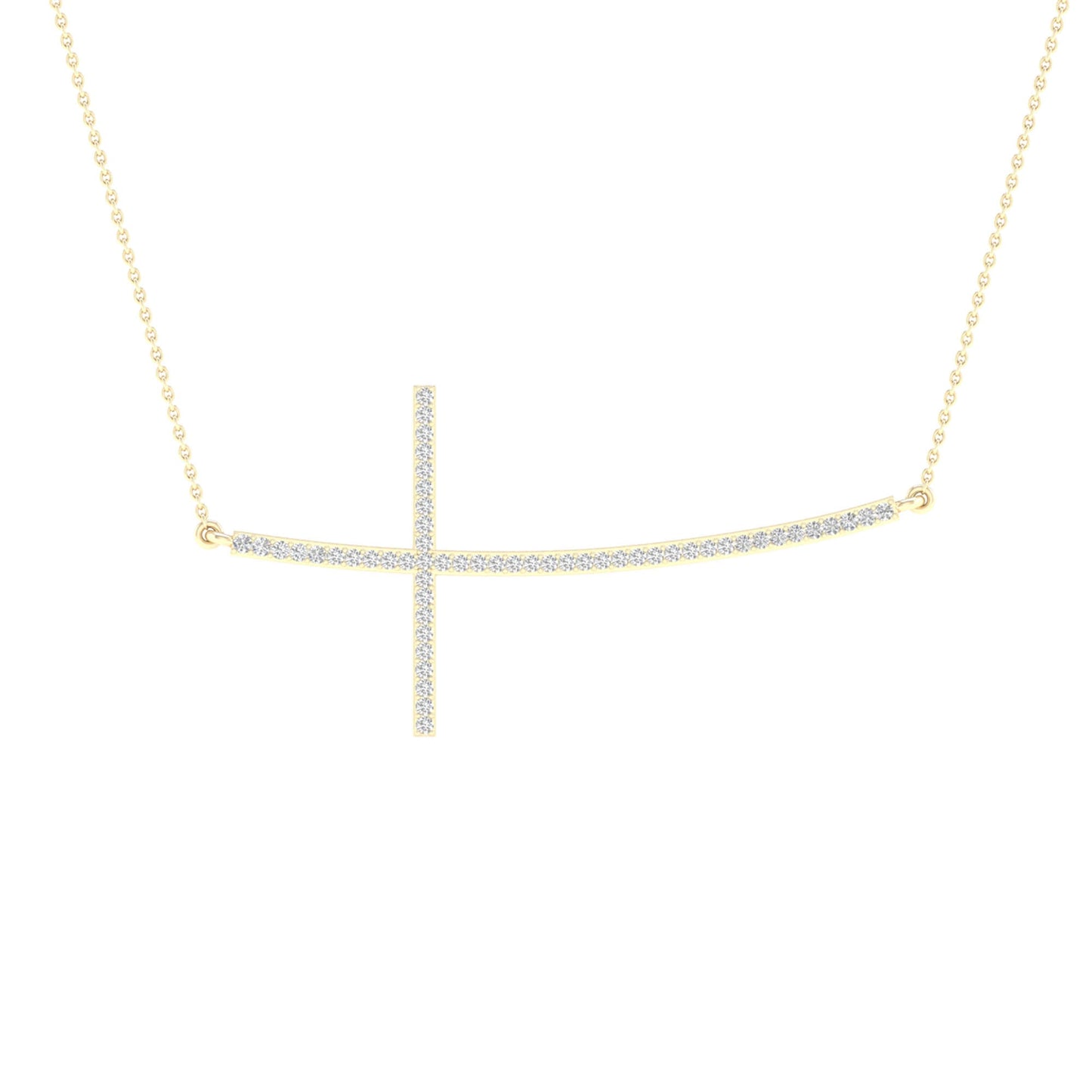 10K 0.15CT Diamond Neckalce