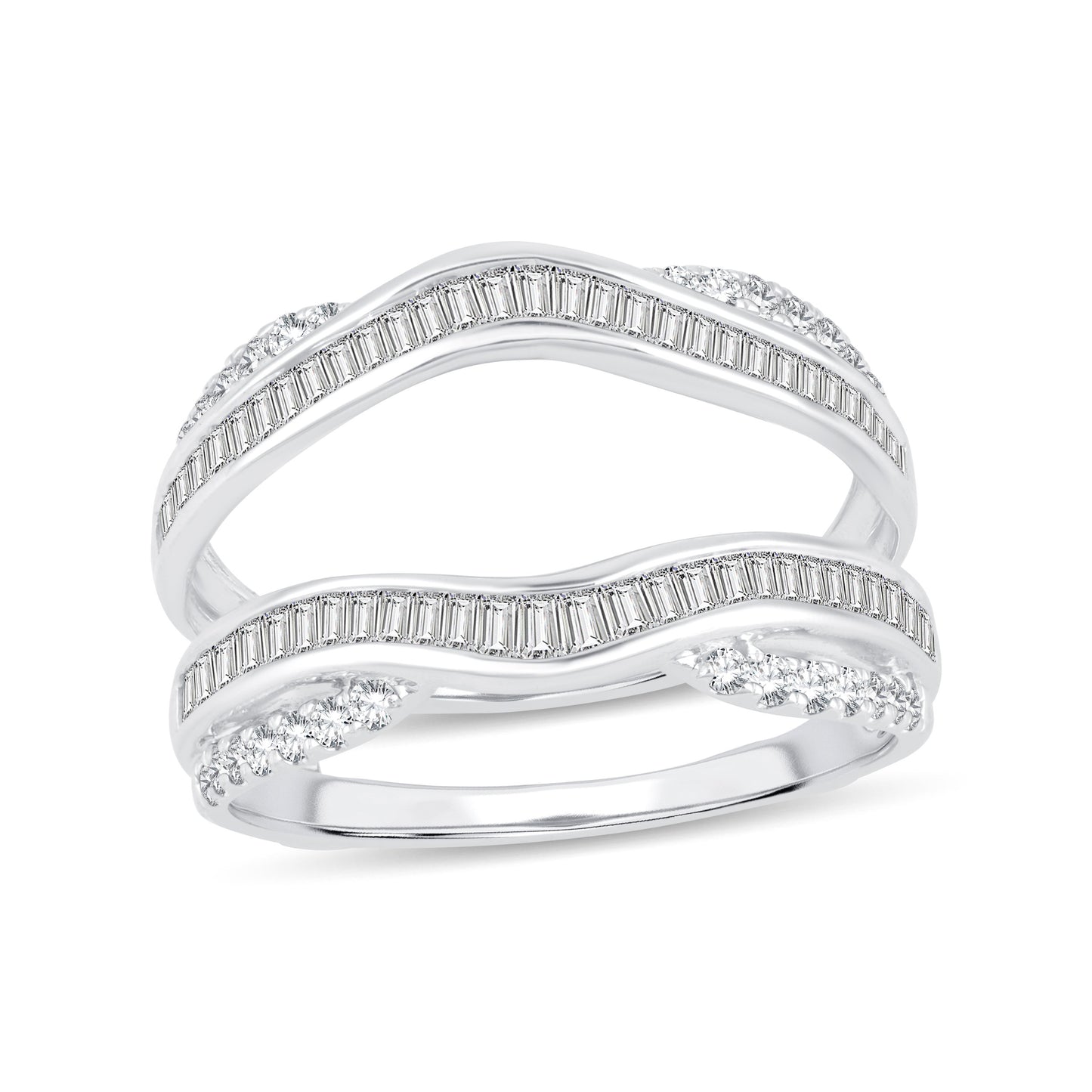 14K 0.75CT Ring Guard