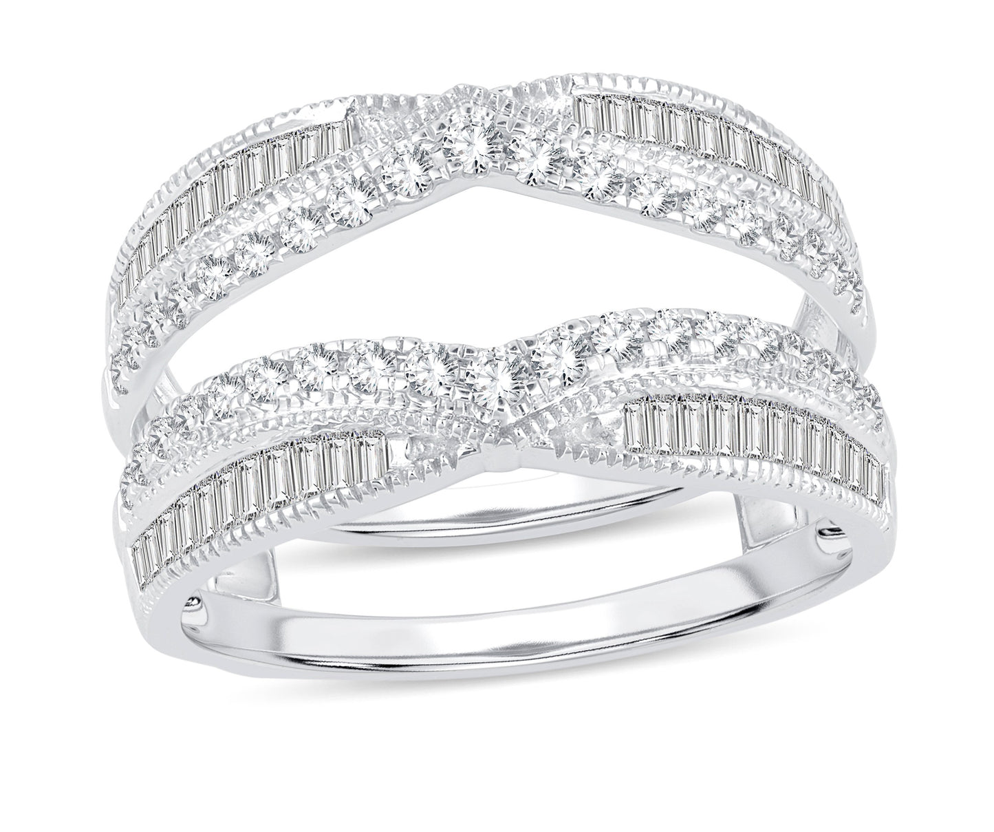 14K 0.75CT Ring Guard