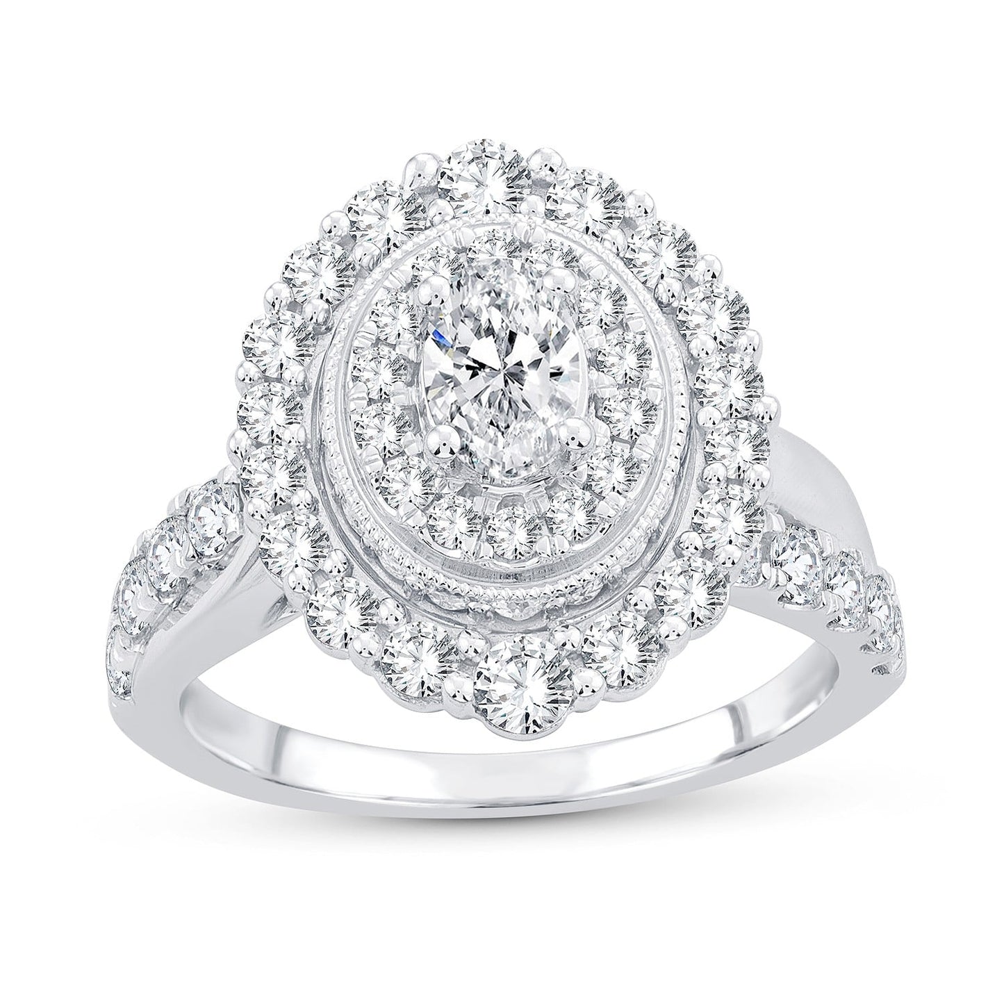 14K 1.50CT Fancy Cut Diamond Ring