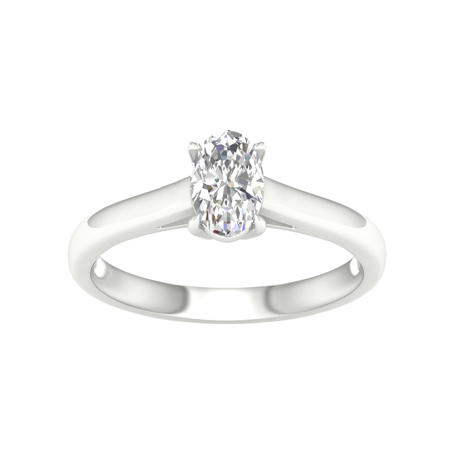 14K 0.75CT Certified Lab Grown Diamond Ring ( Igi Certified )