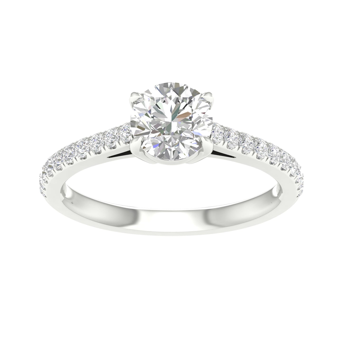 14K 1.25CT Certified Lab Grown Diamond Ring ( Igi Certified )