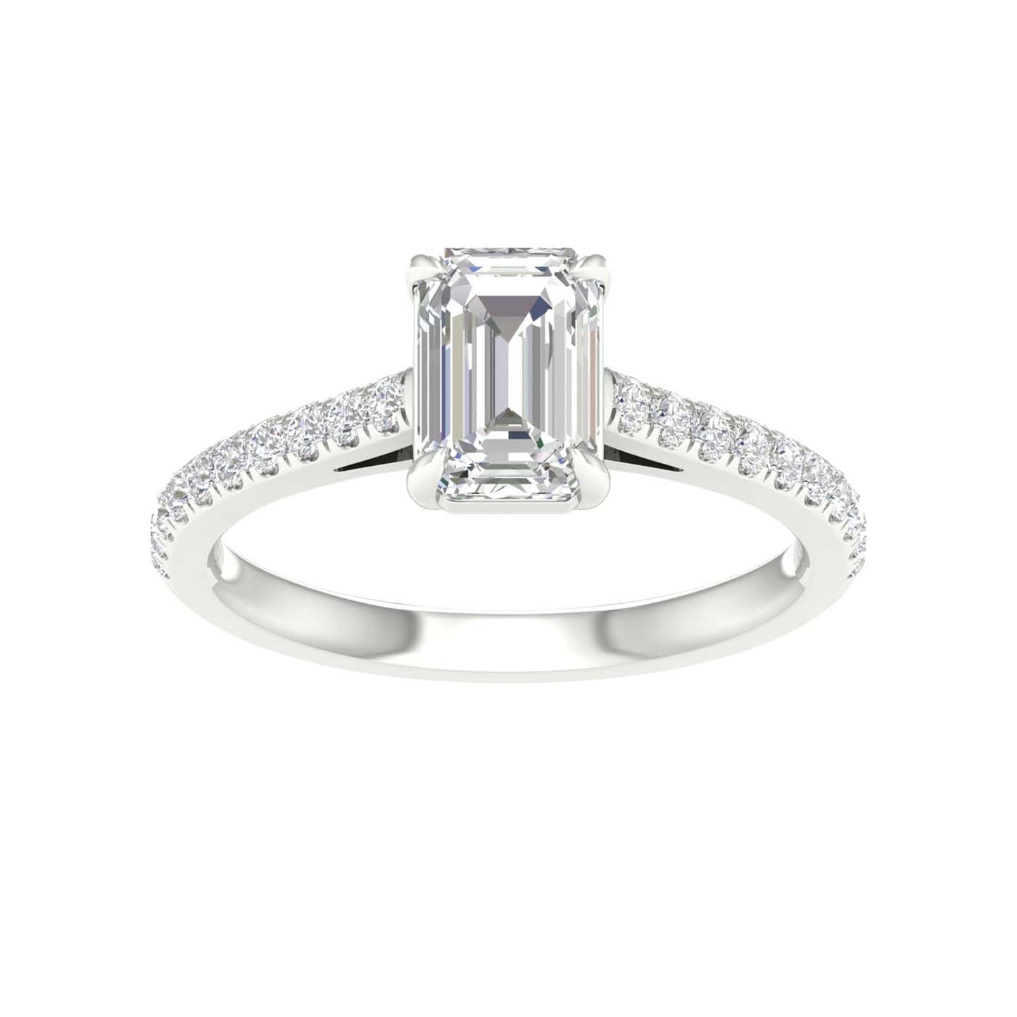 14K 1.25CT Certified Lab Grown Diamond Ring ( Igi Certified )