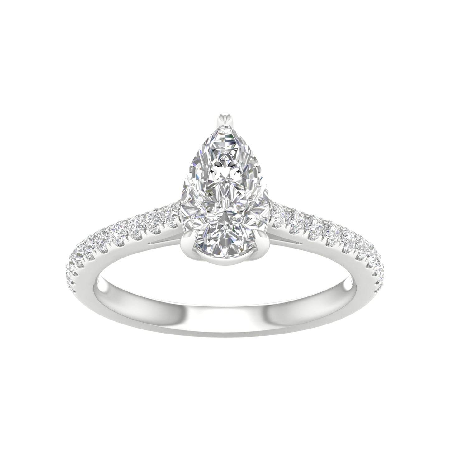14K 1.25CT Certified Lab Grown Diamond Ring ( Igi Certified )