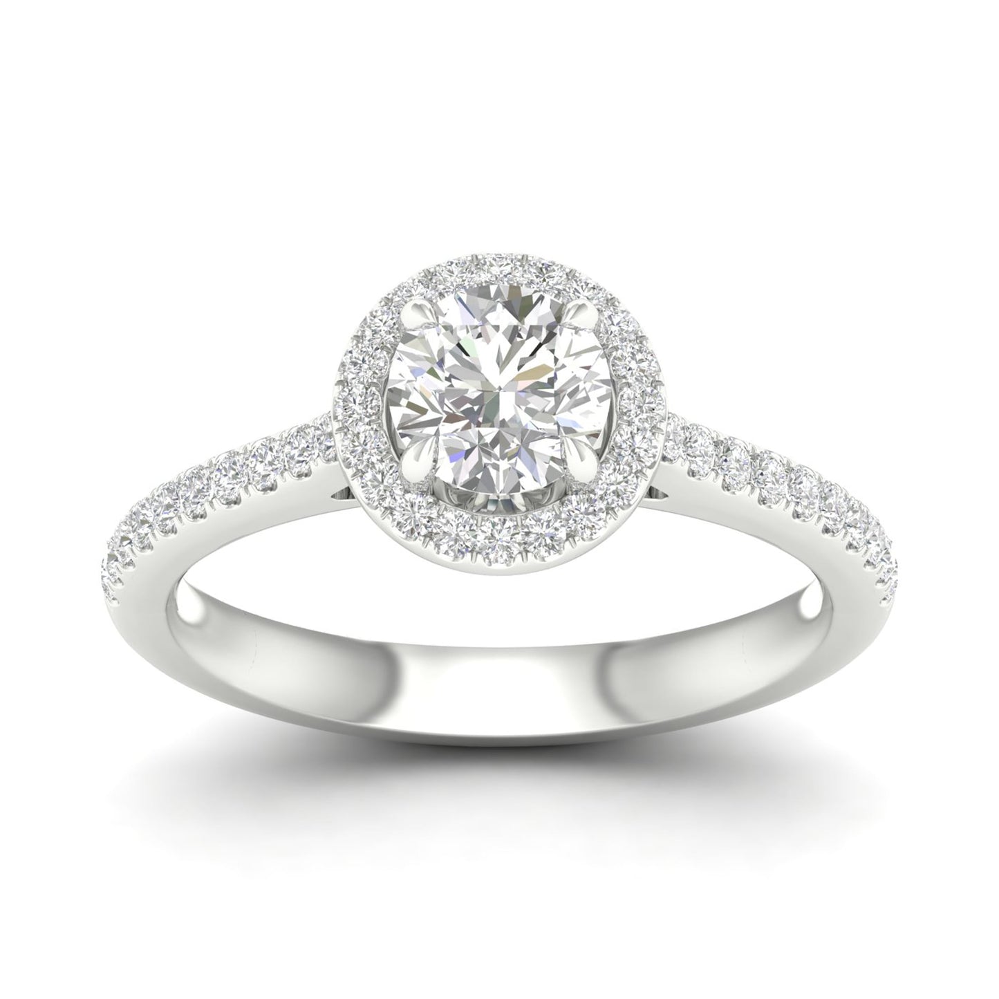 14K 1.25CT Certified Lab Grown Diamond Ring ( Igi Certified )