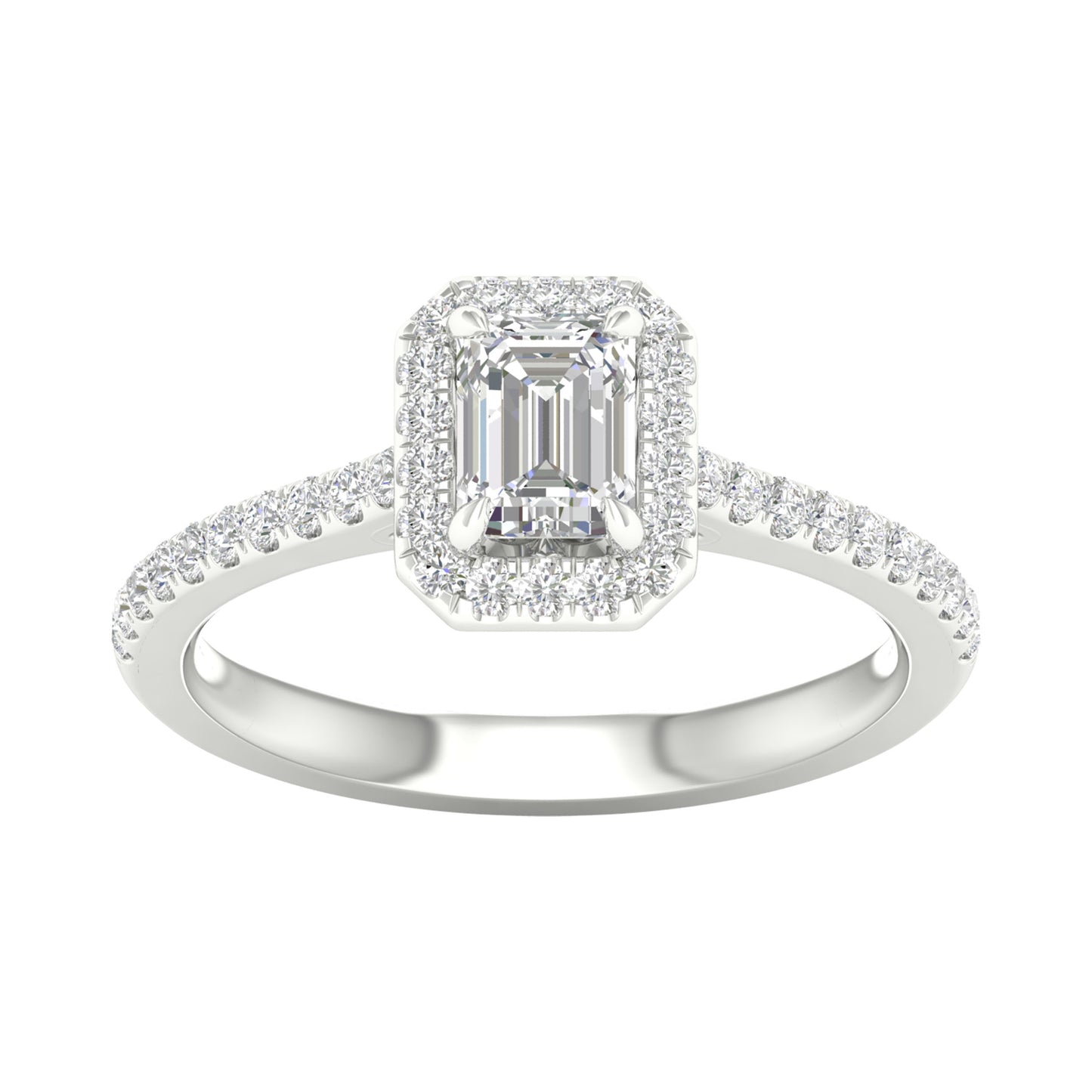 14K 1.00CT Certified Lab Grown Diamond Ring ( Igi Certified )