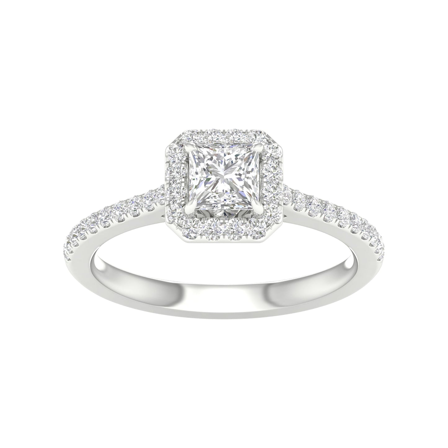 14K 1.00CT Certified Lab Grown Diamond Ring ( Igi Certified )