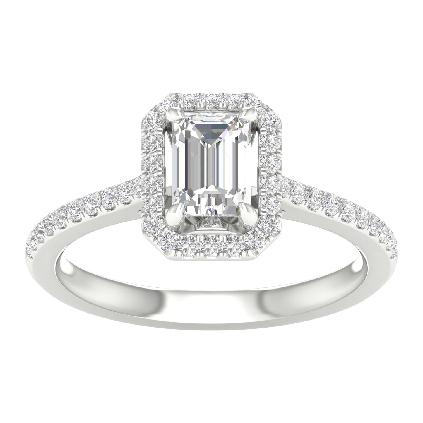 14K 1.25CT Certified Lab Grown Diamond Ring ( Igi Certified )