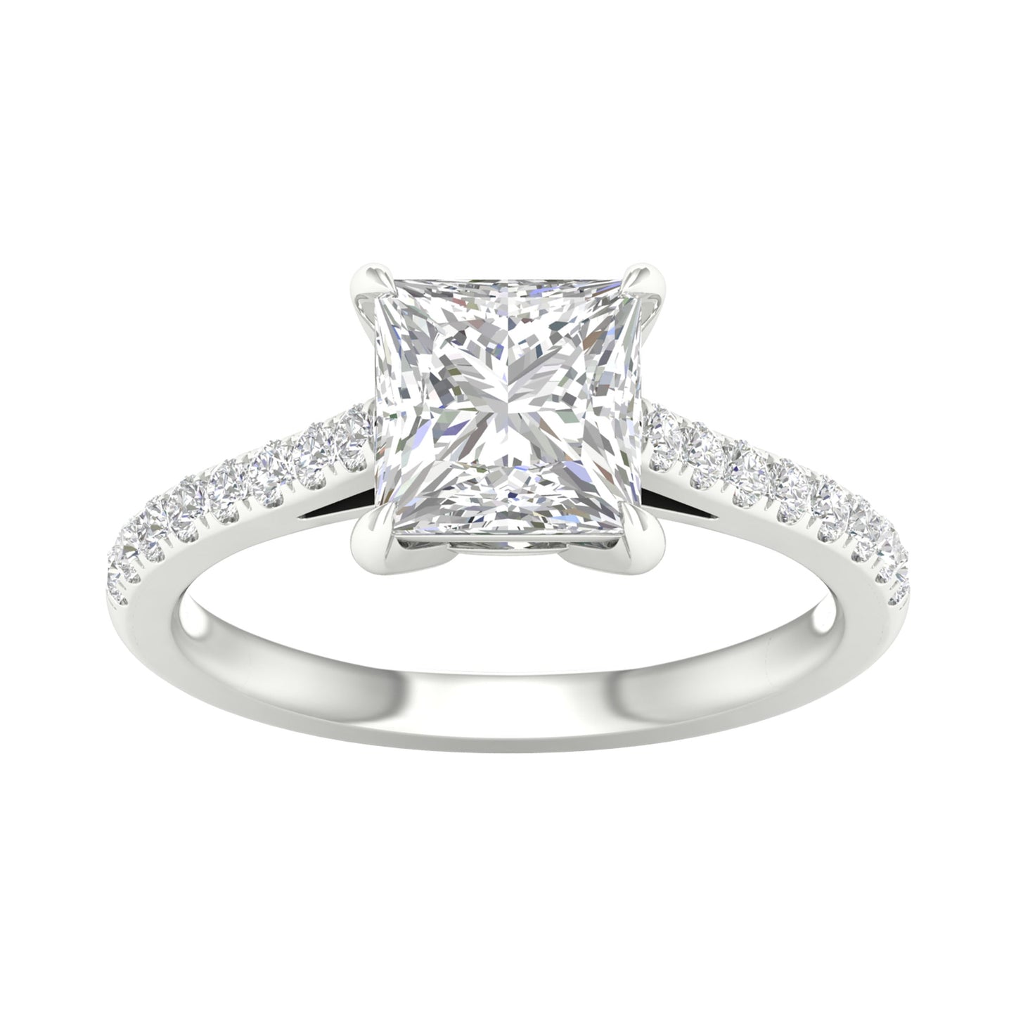 14K 2.25CT Certified Lab Grown Diamond Ring ( Igi Certified )