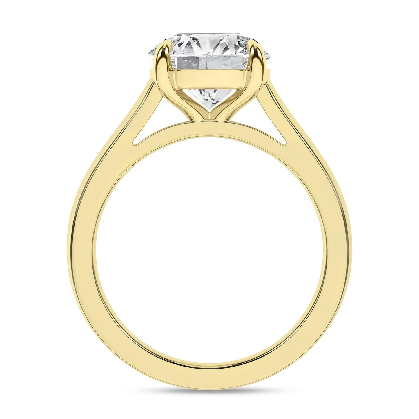 10K 0.50CT Certified Lab Grown Diamond Ring