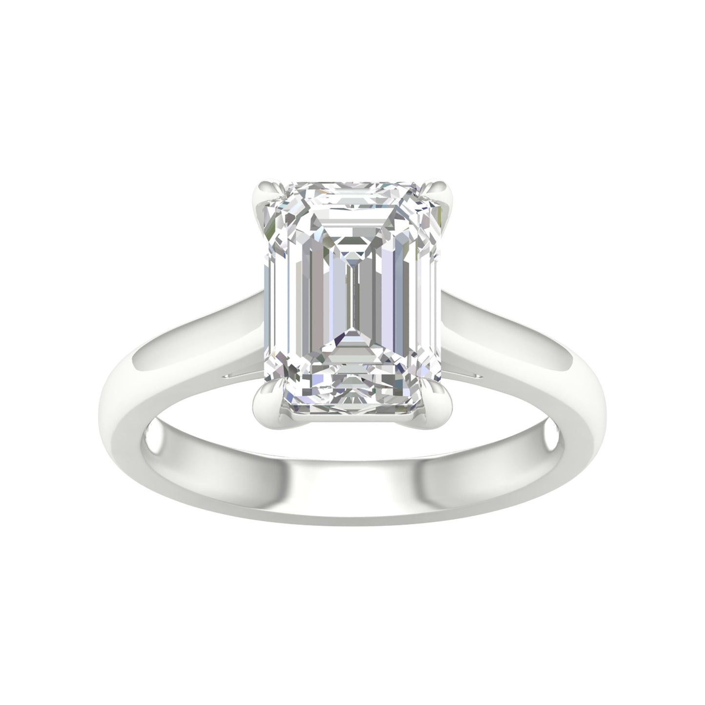 14K 3.00CT Certified Lab Grown Diamond Ring ( Igi Certified )