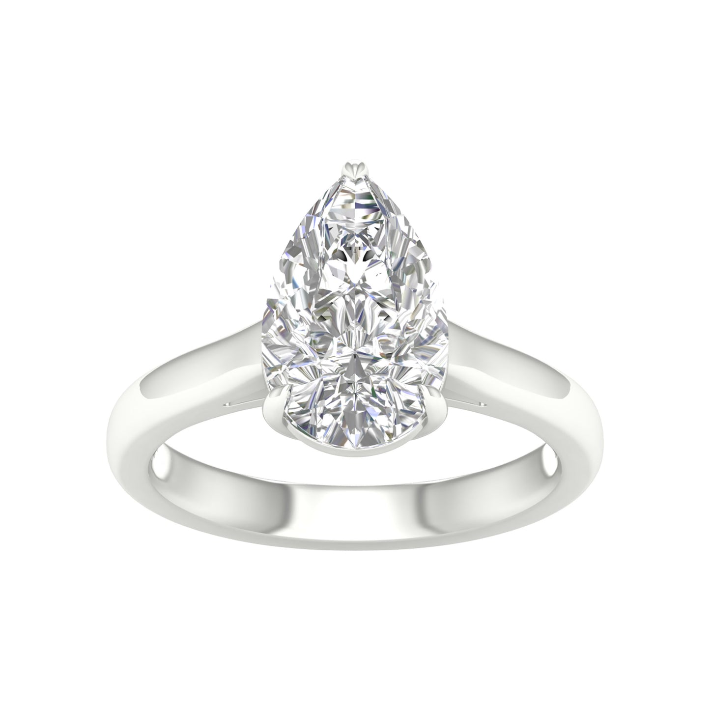 14K 3.00CT Certified Lab Grown Diamond Ring ( Igi Certified )