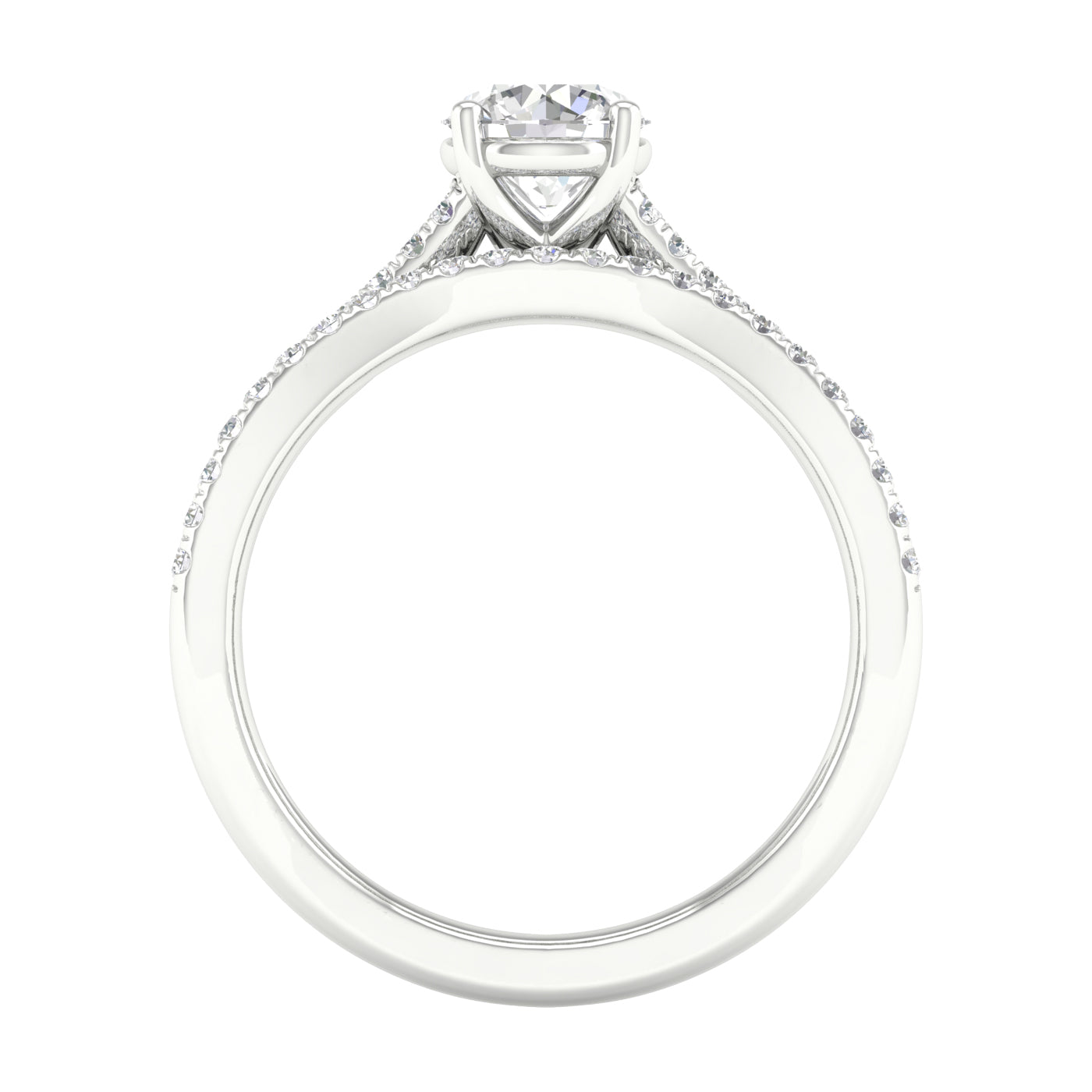 14K 1.40CT Lab Grown Diamond Bridal Set