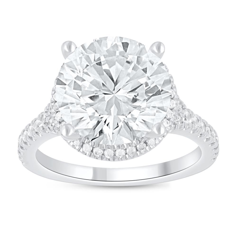 14K 6.50CT Lab Grown Diamond Ring