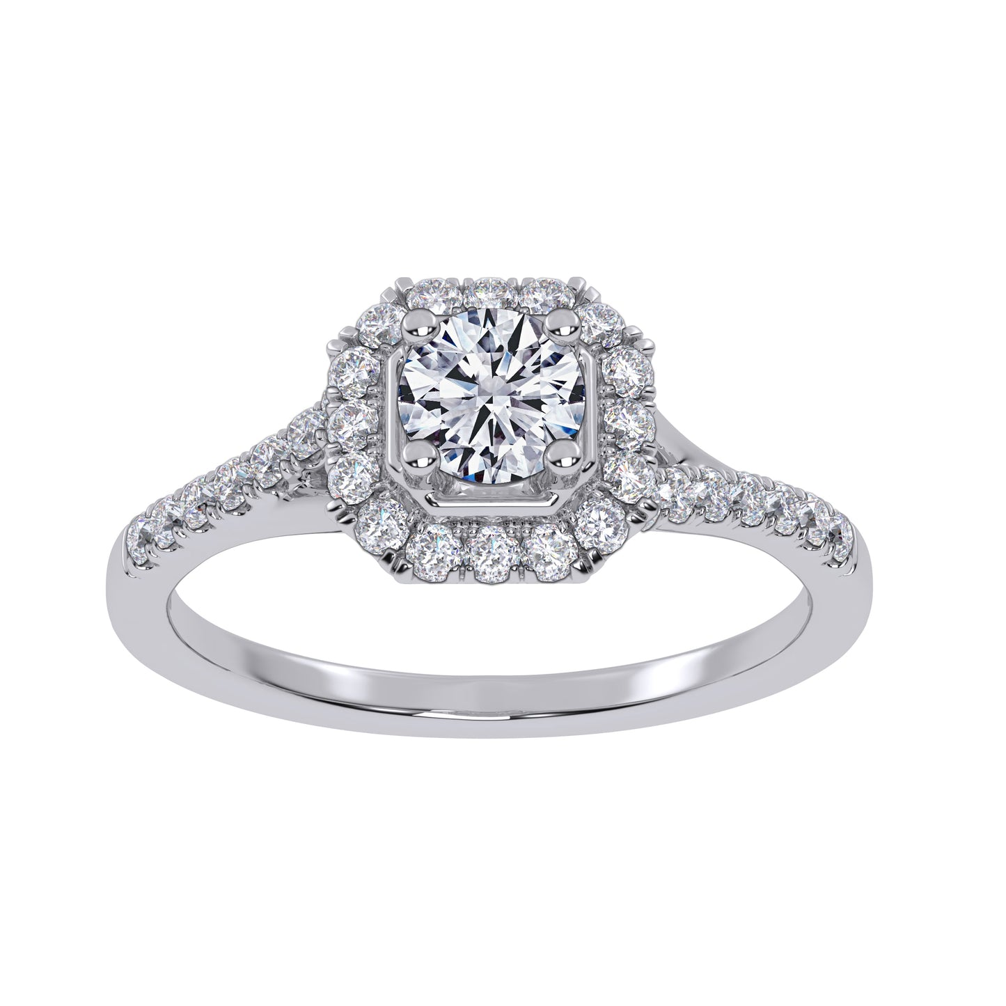 10K 0.50CT Lab Grown Promise Ring