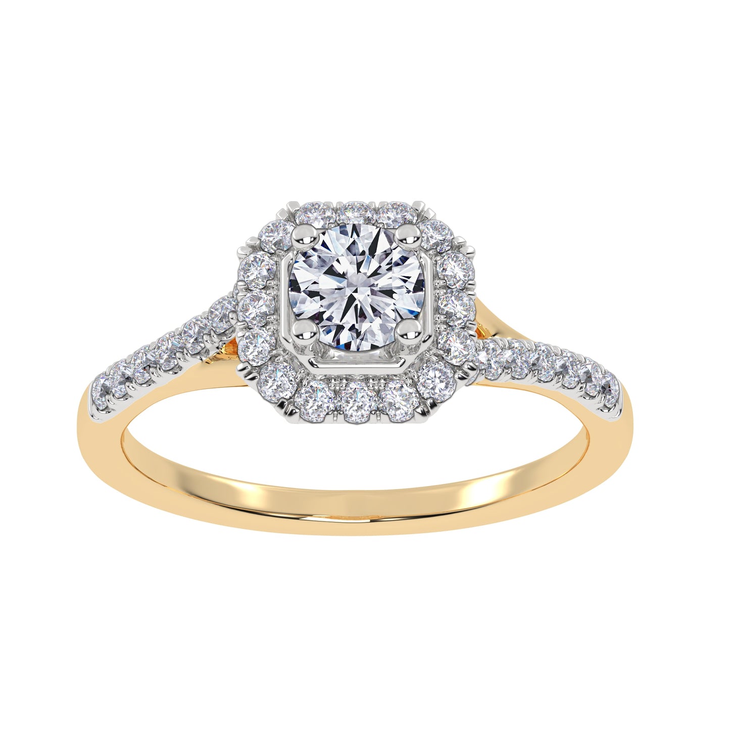 10K 0.50CT Lab Grown Promise Ring