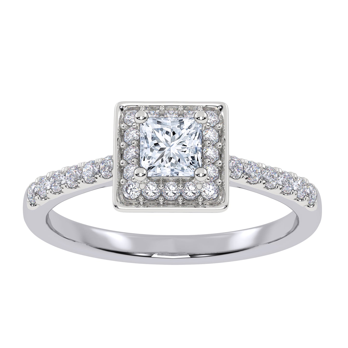 10K 0.52CT Lab Grown Promise Ring