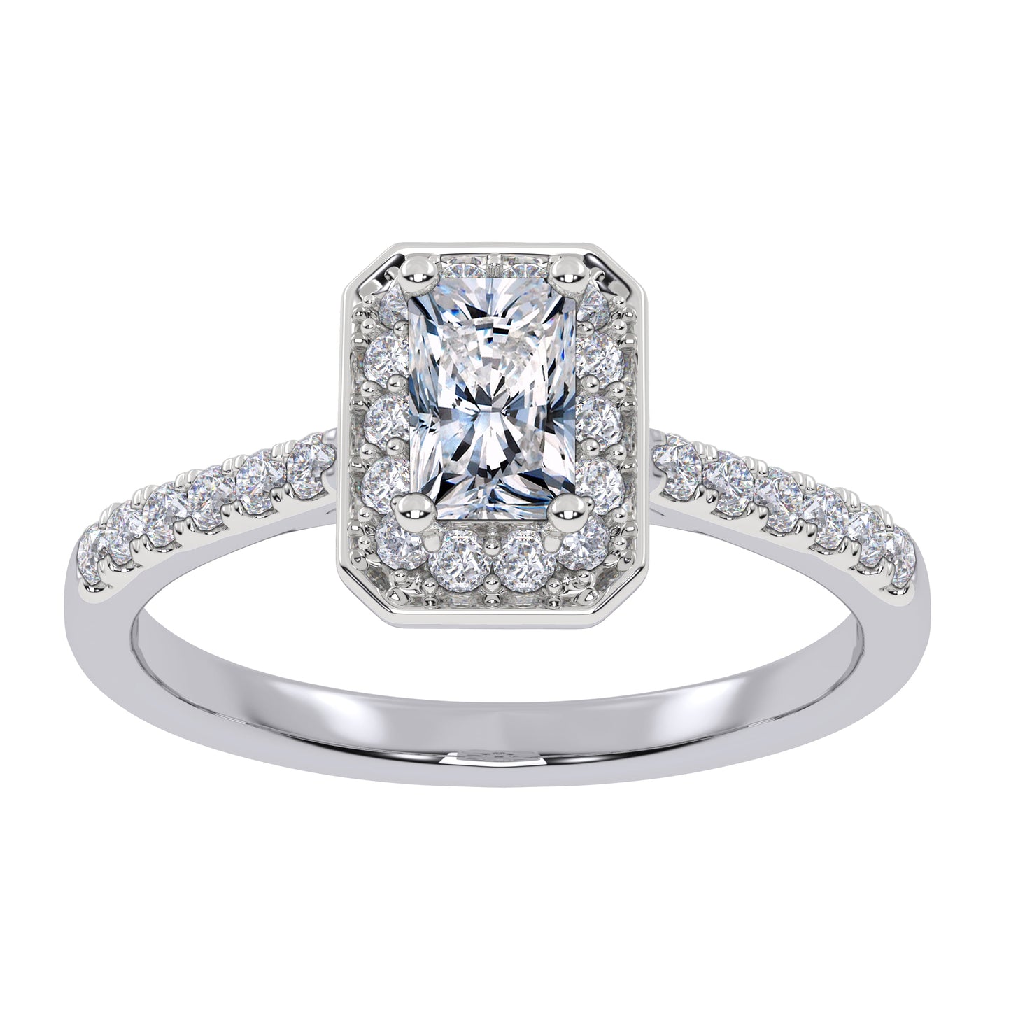 10K 0.51CT Lab Grown Promise Ring