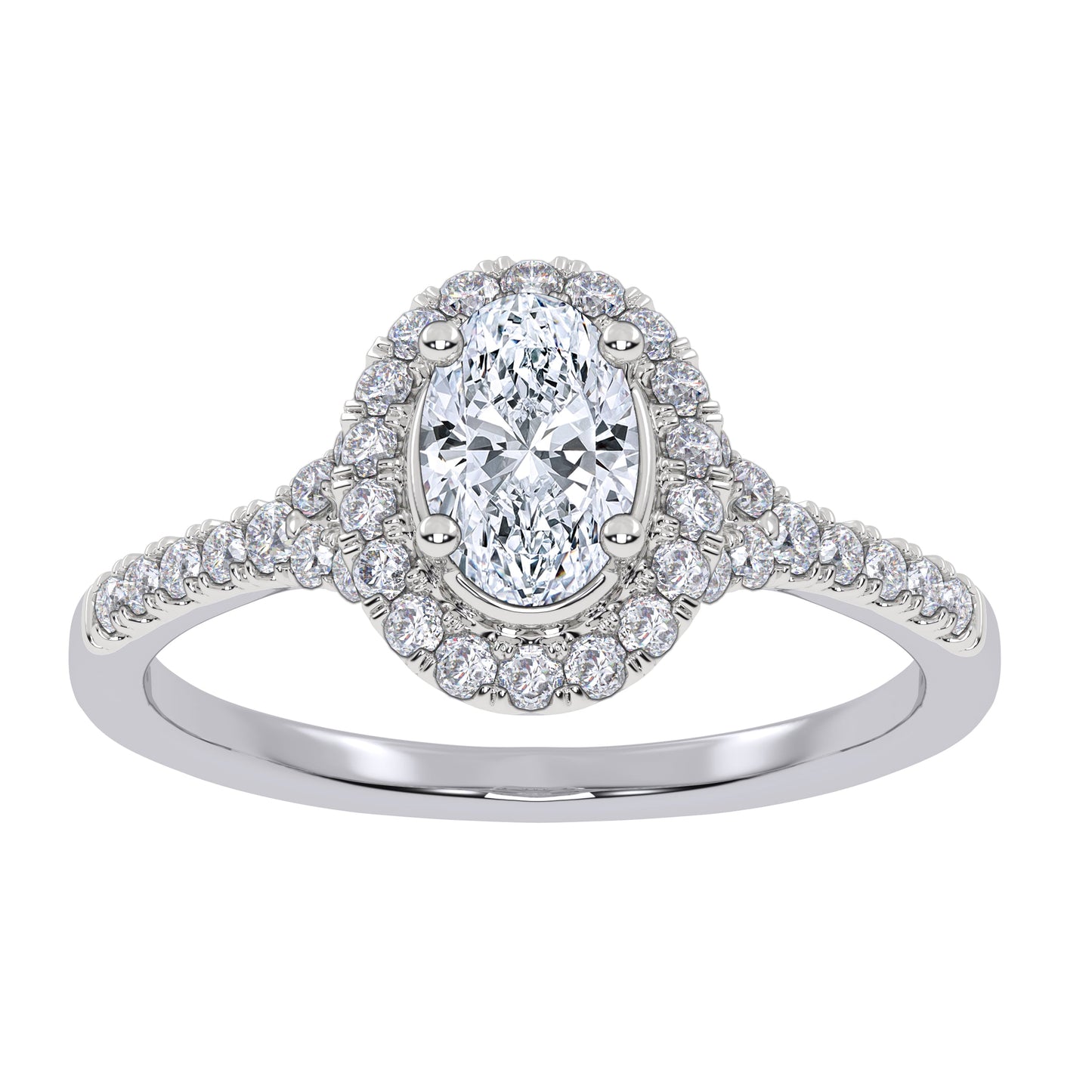 10K 0.52CT Lab Grown Promise Ring