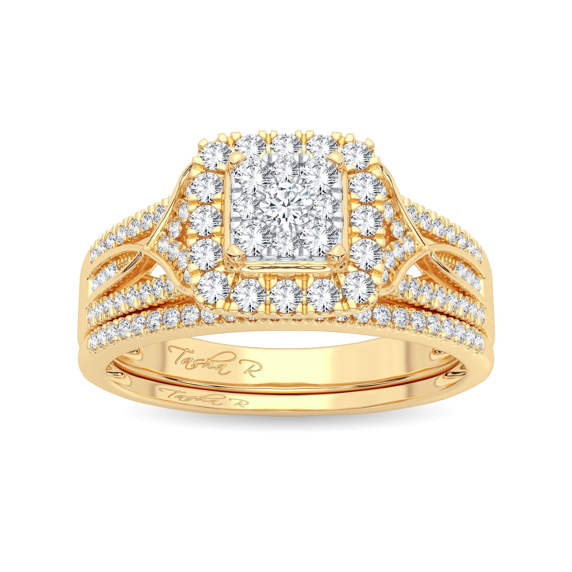 10K 0.50CT Diamond Bridal Ring