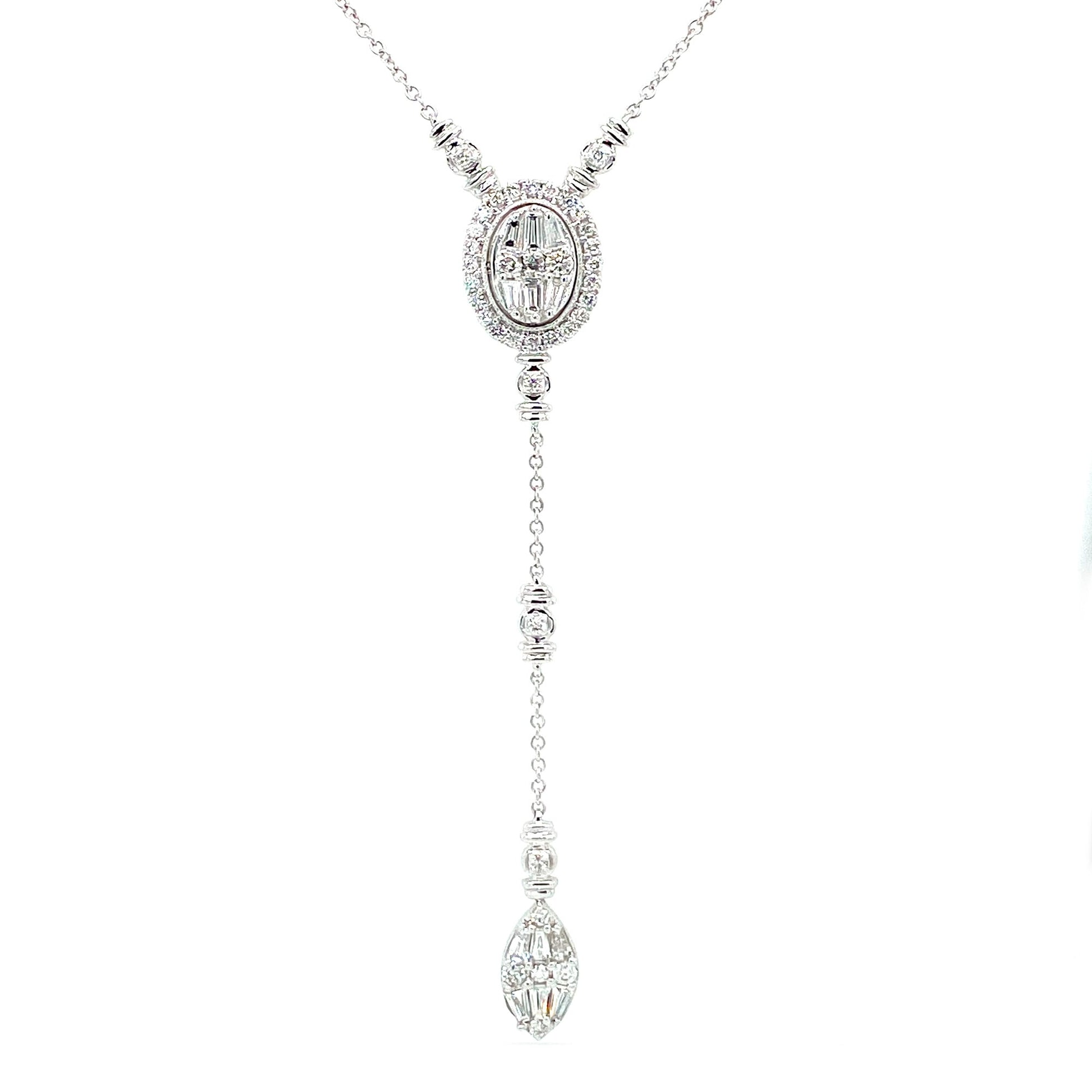 14K 0.90CT Diam Necklace