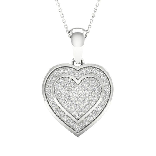 10K 0.20CT Diamond Pendant