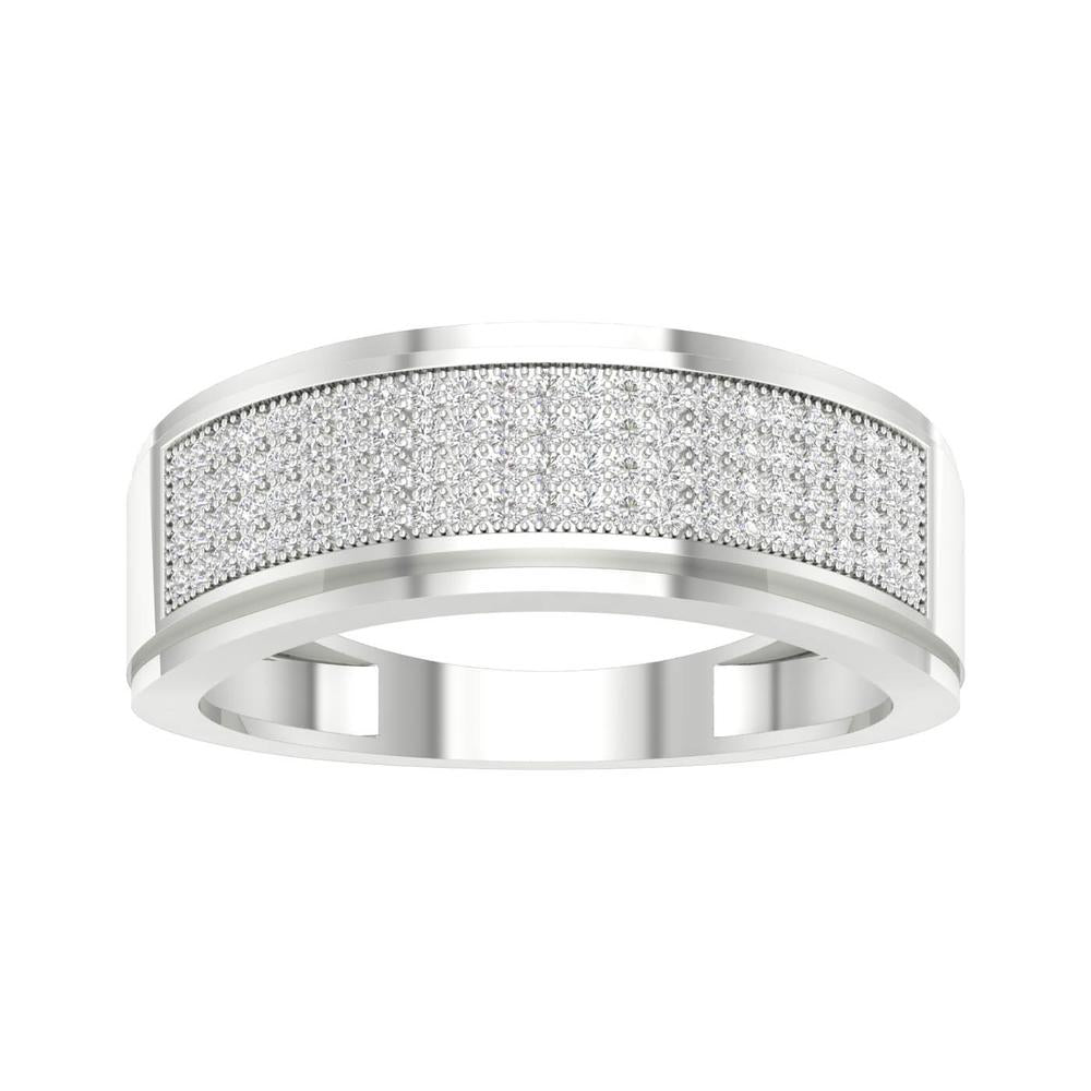 10K 0.30CT Men's Band
