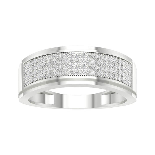 10K 0.30CT Men's Band