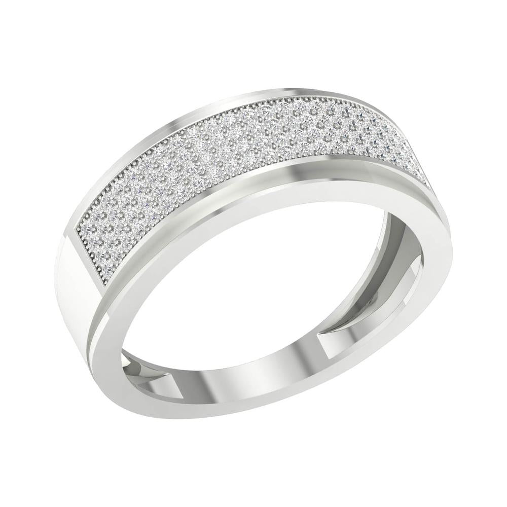 10K 0.30CT Men's Band