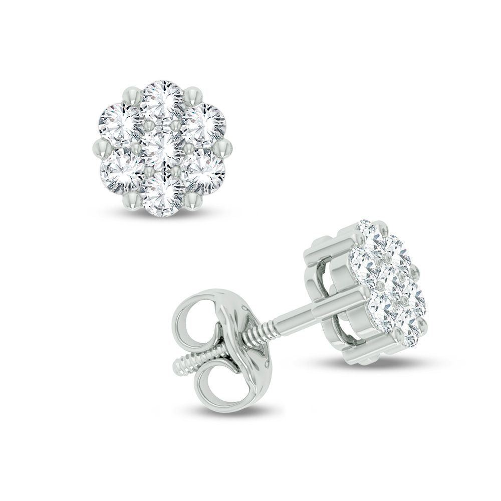 14K 0.50CT Diamond Earring