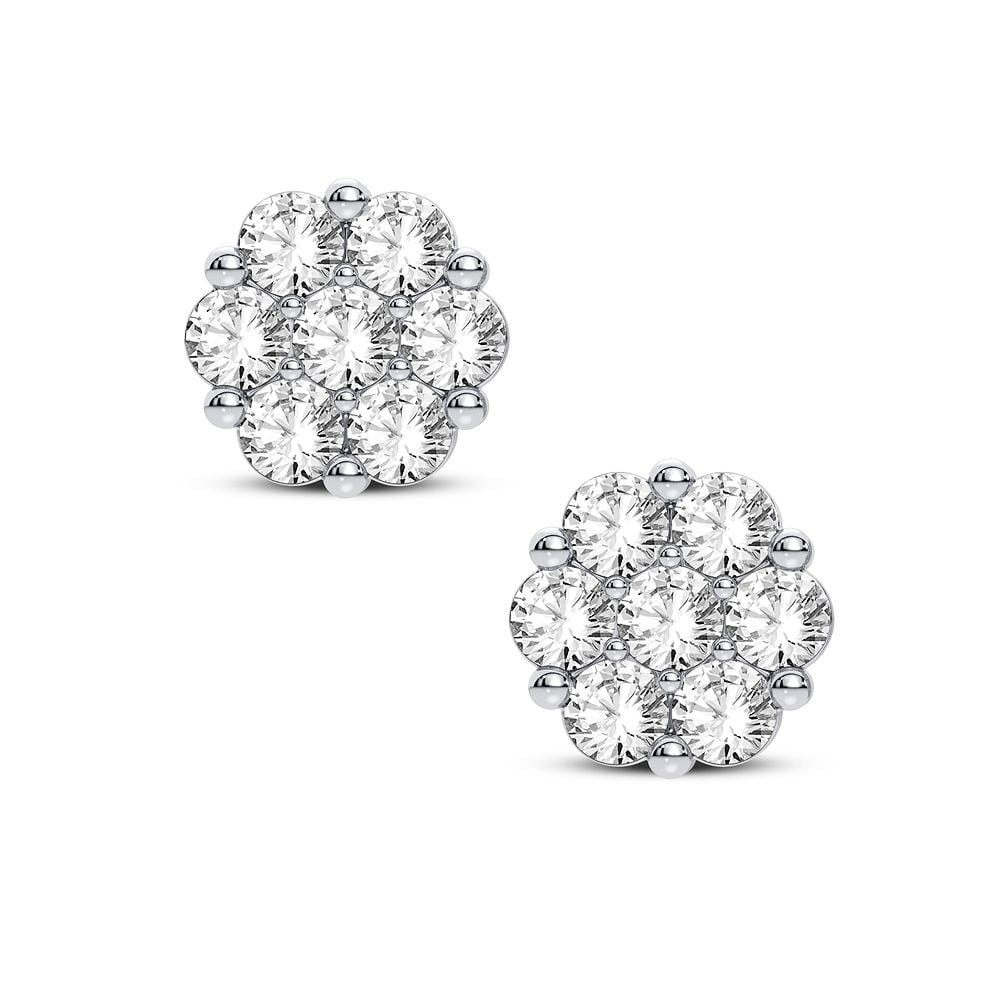 14K 1.00CT Diamond Earring