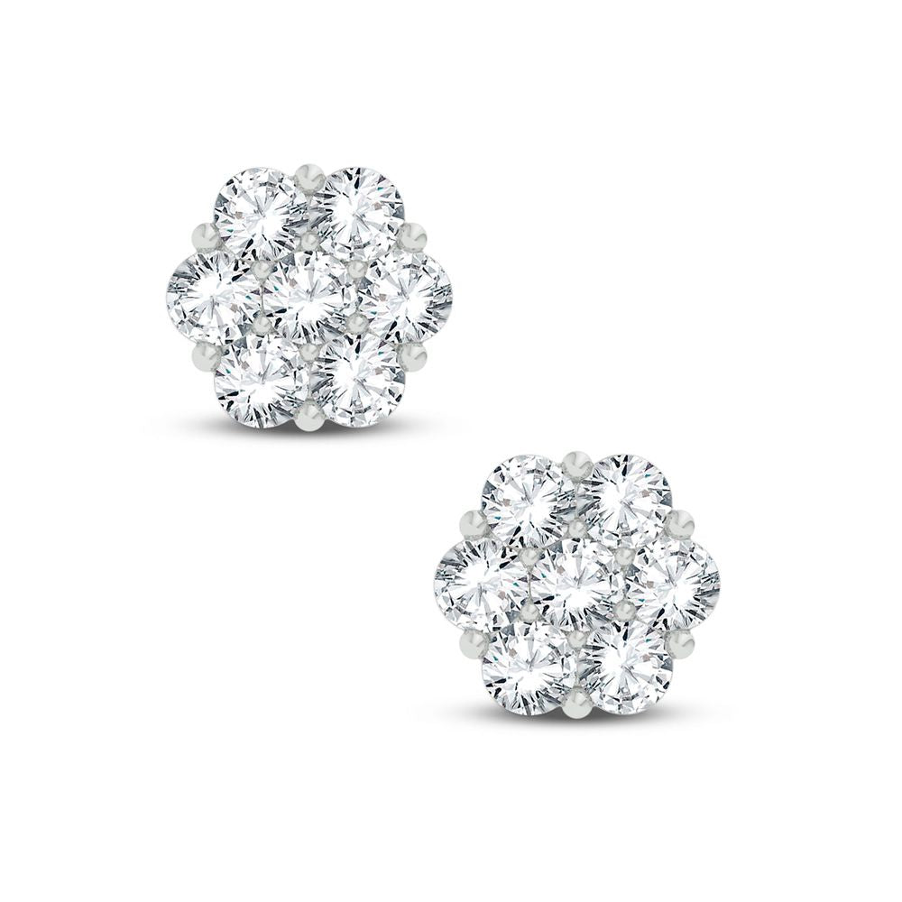 14K 1.00CT Diamond Earring