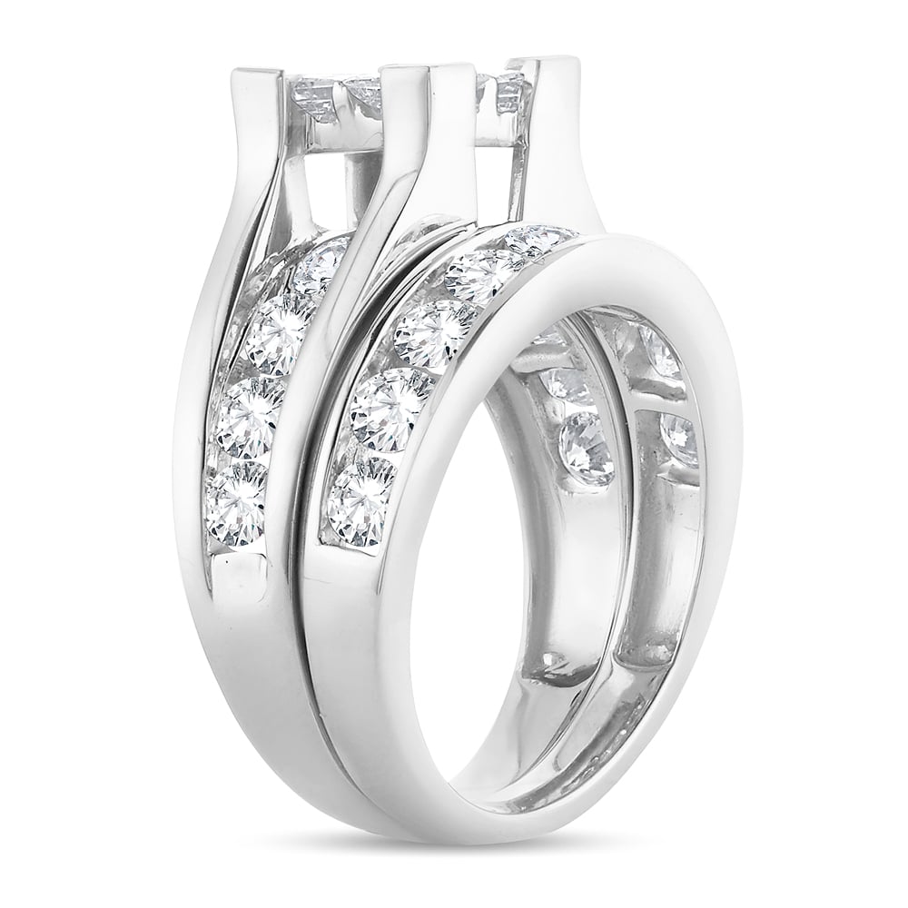 14K 1.00CT Pr/ct Diamond Bridal Ring.