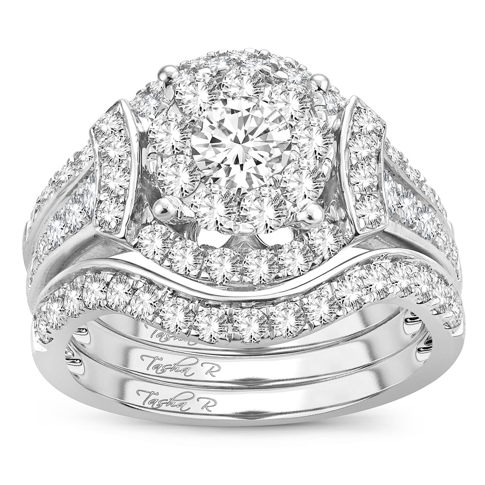 14K 2.00CT Diamond Bridal Ring