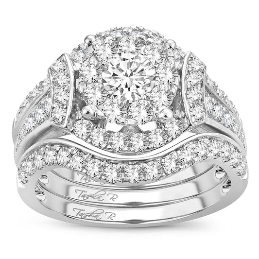 14K 2.00CT Diamond Bridal Ring