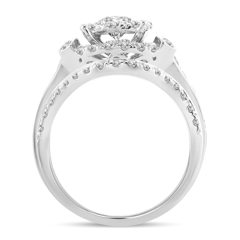 14K 2.00CT Diamond Bridal Ring