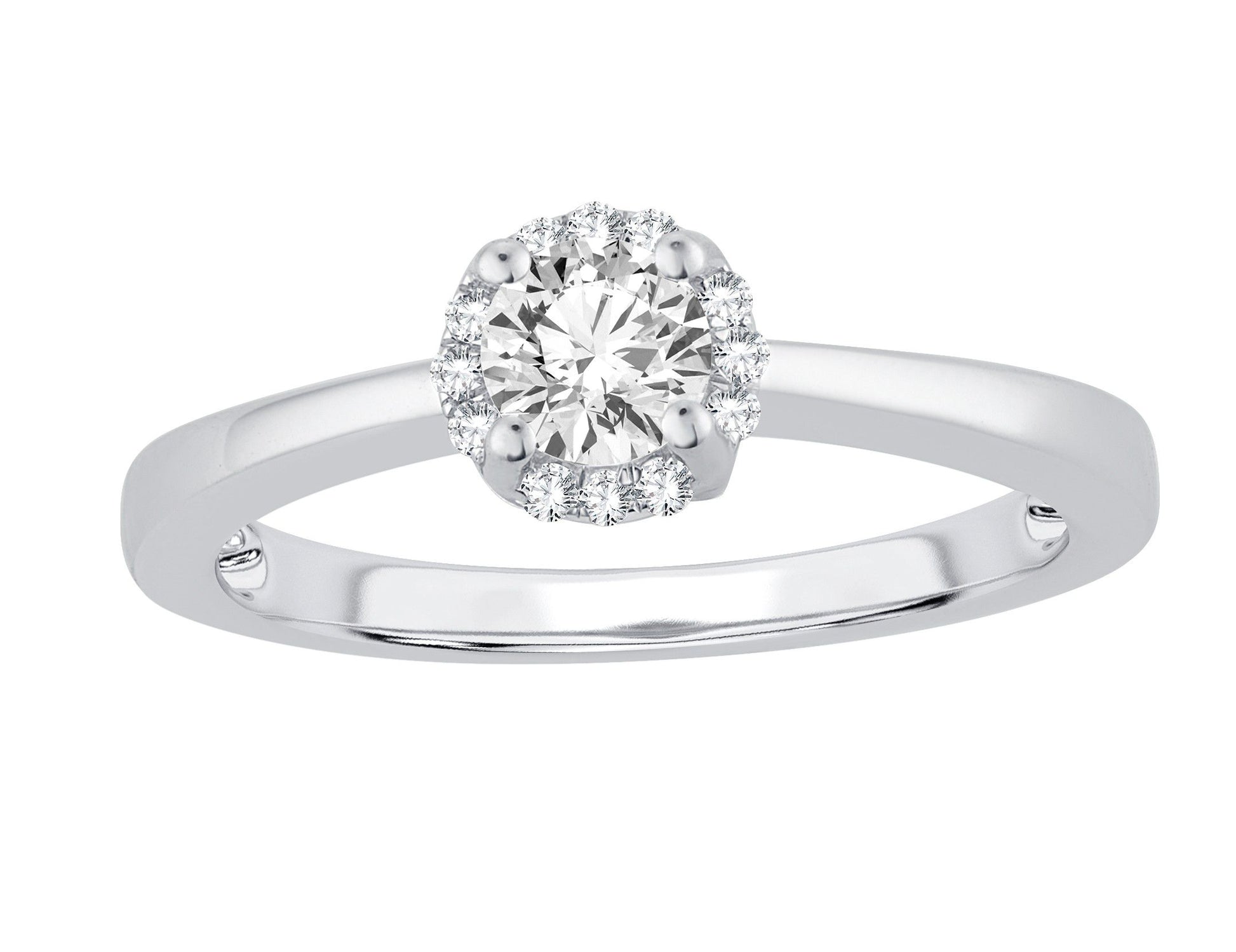 14K 0.46CT Engagement Ring