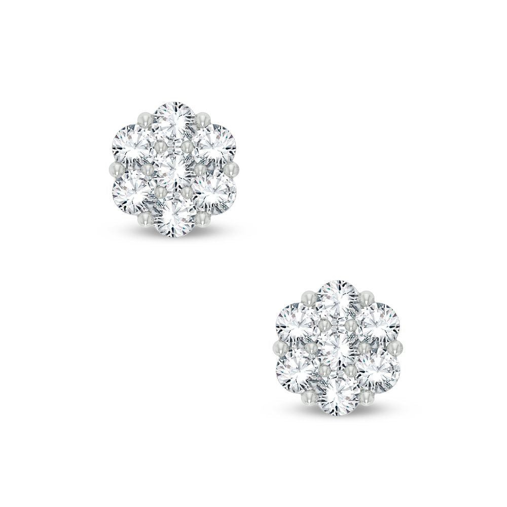 14K 1.50CT Diamond Earring