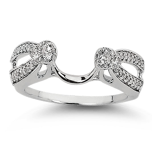 14K 0.34CT Diamond Ring Guard