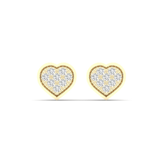 10K 0.05CT Diamond Earring