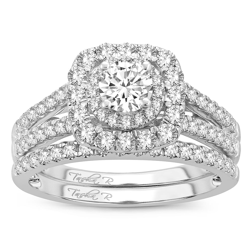14K 1.40CT Diamond Bridal Ring