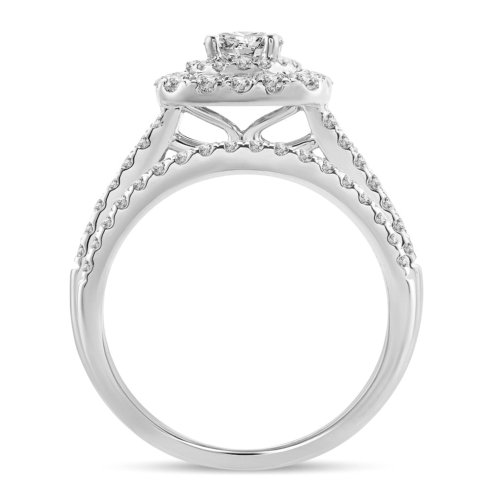 14K 1.40CT Diamond Bridal Ring