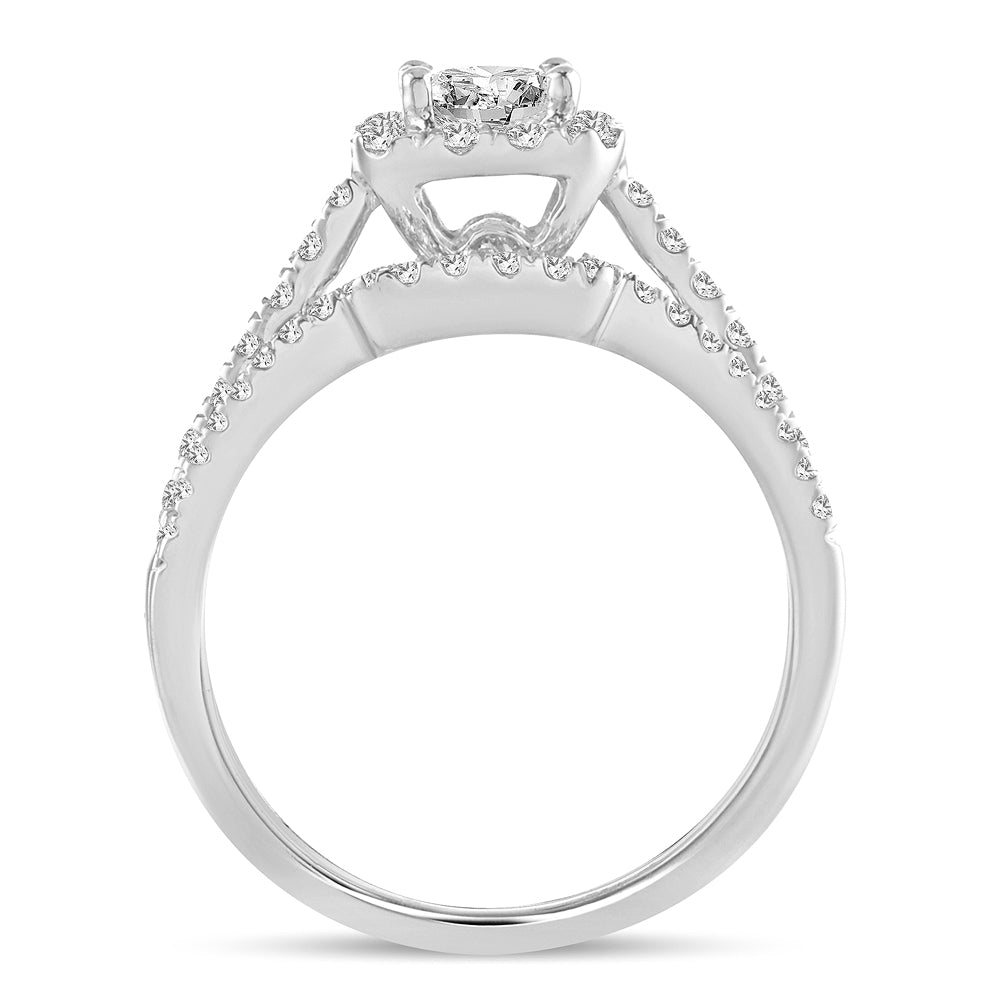 14K 1.00CT Diamond Bridal Ring